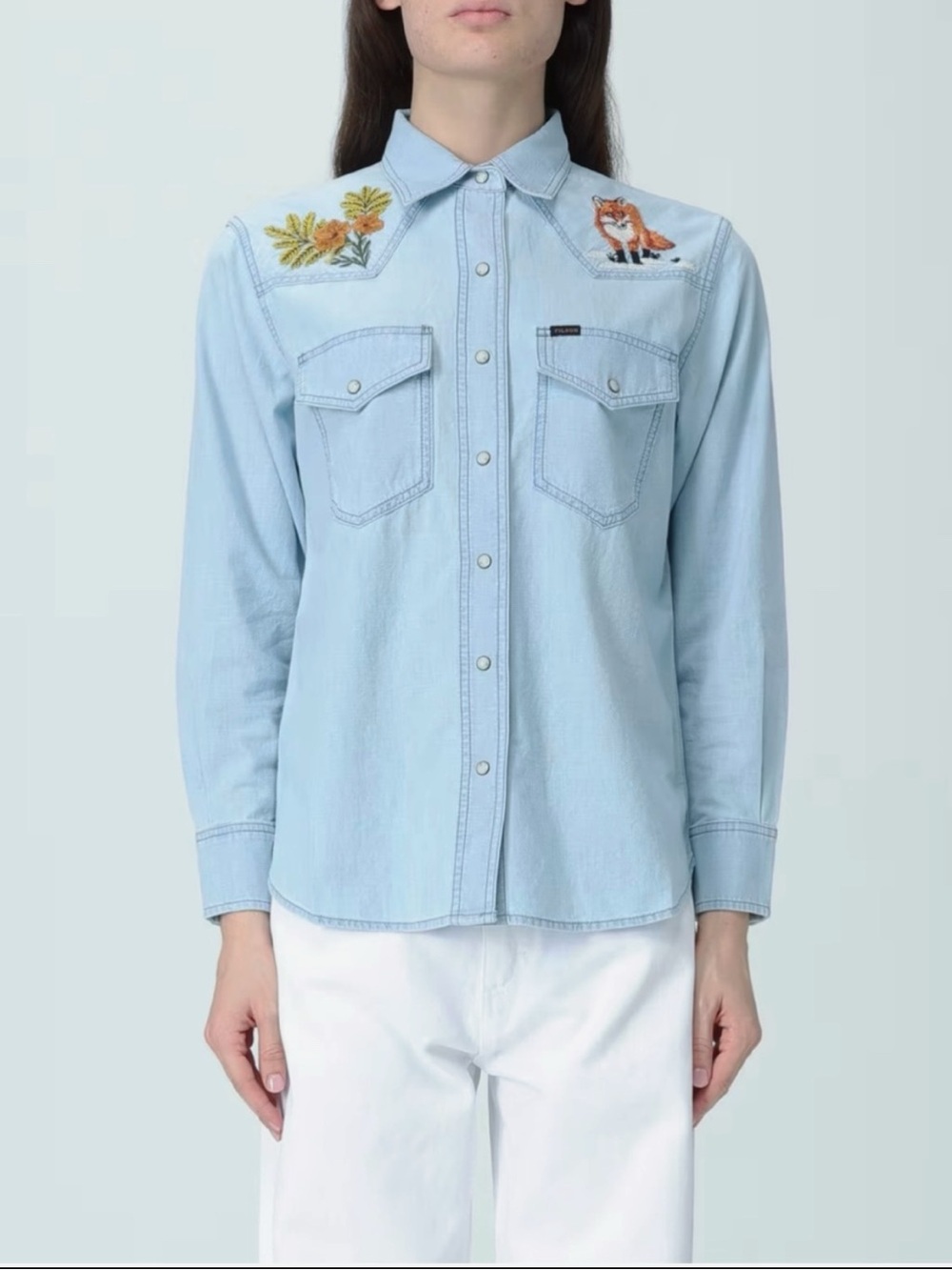 Filson Embroidered Western Shirt NWT